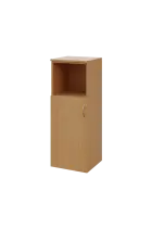 N 3 - 4DN kancelářská skříň, 1-dveřová/nika, levá, 1100x400x400, buk Royal